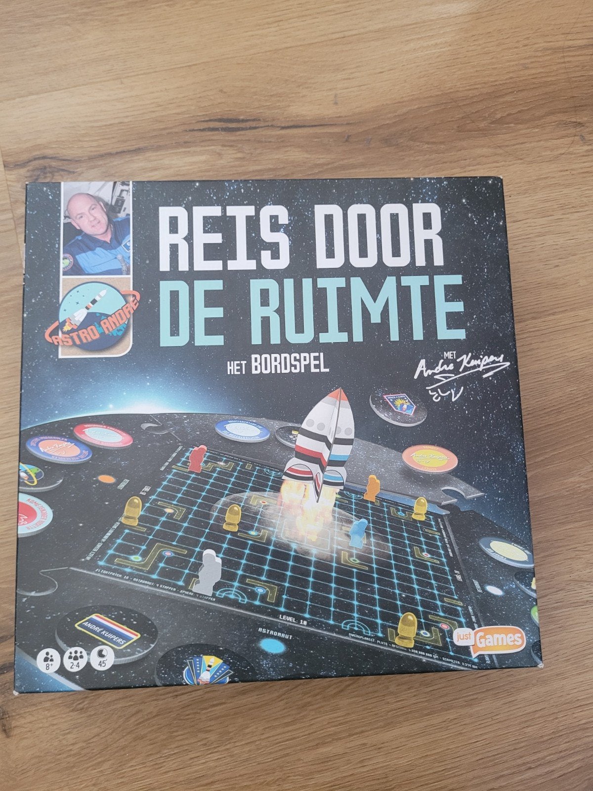 Reis door de Ruimte - Het Bordspel (André Kuipers), Hobby en Vrije tijd, Een of twee spelers, Ophalen, Nieuw, Just Games