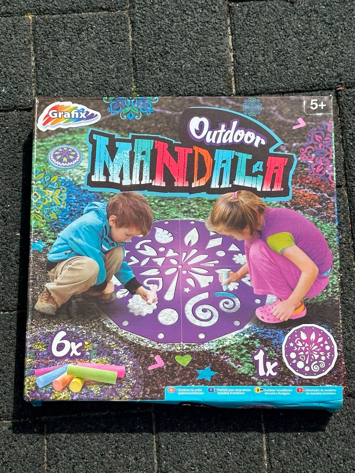 Grafix Outdoor Mandala Knutselset voor Kinderen, Overige thema's, Nieuw, Meerkleurig, Ophalen of Verzenden