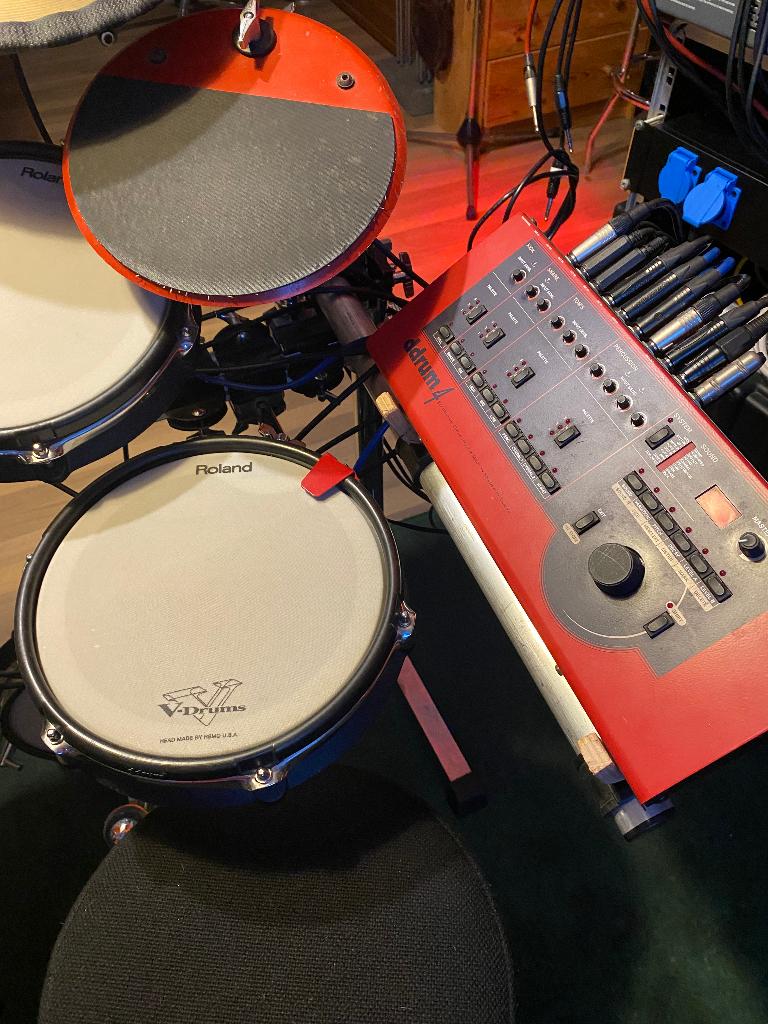 DDrum 4 computer en pads incl.hardware 550 euro, Ophalen, Zo goed als nieuw, Overige merken, Elektronisch