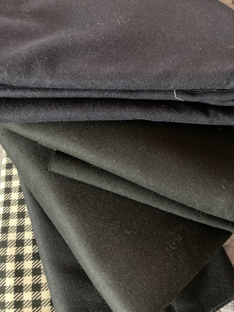 Lapstof wol 5x, Wol, Overige kleuren, 120 cm of meer, Ophalen of Verzenden