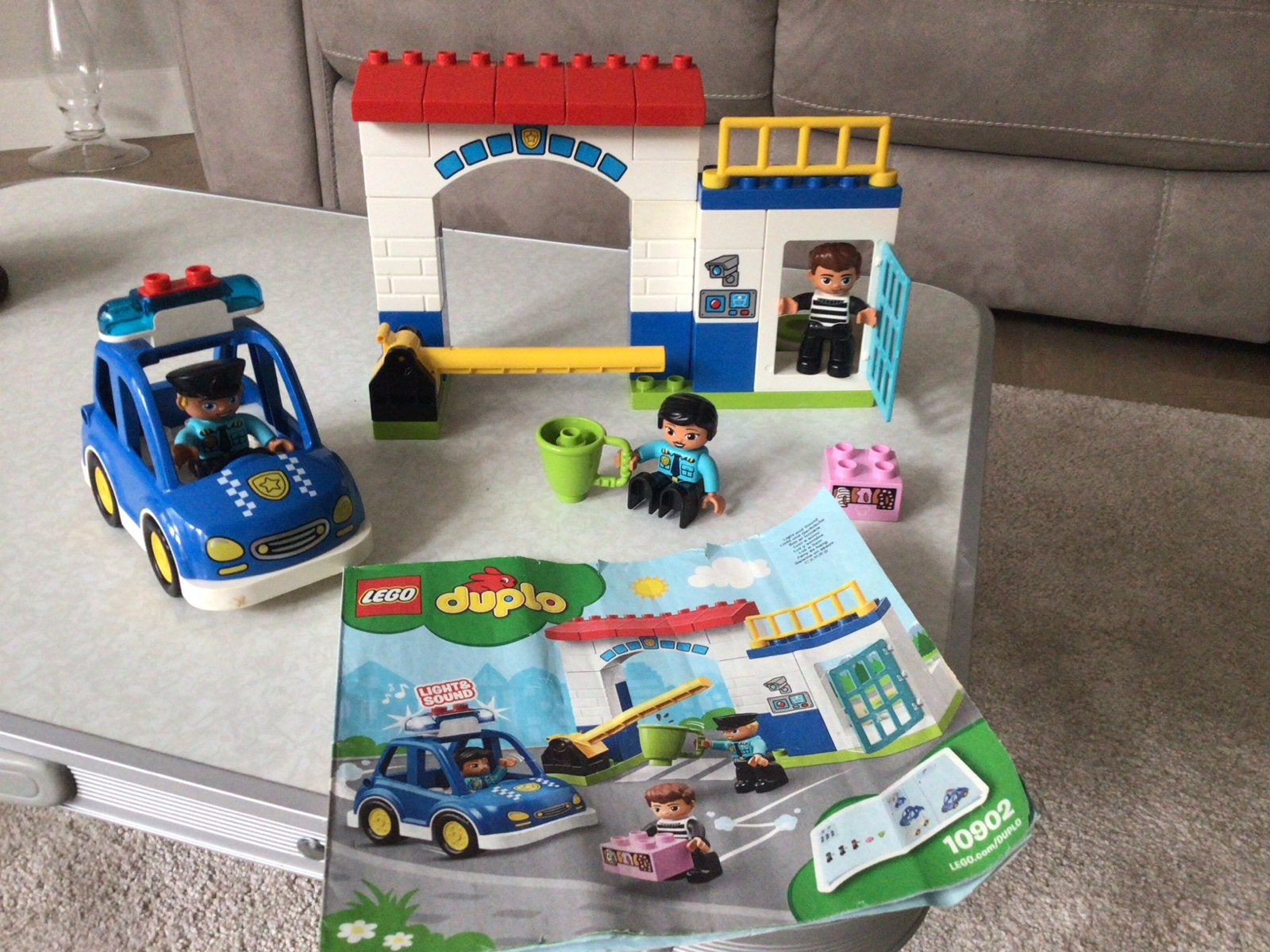 LEGO Duplo Politiebureau (10902) - Complete set, Kinderen en Baby's, Speelgoed | Duplo en Lego, Ophalen, Overige thema's, Zo goed als nieuw