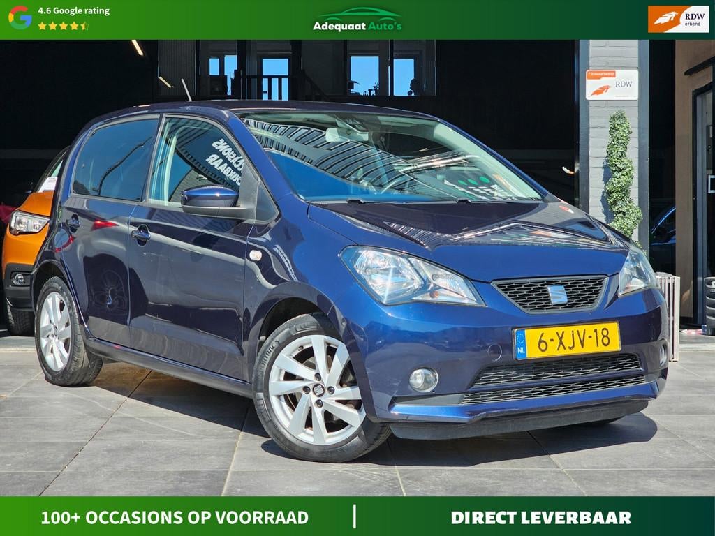Seat Mii 1.0 Sport Dynamic|2e eig|NAP|Stoelvw|Navi|Airco|AUX, Auto's, Voorwielaandrijving, Euro 5, Stof, Gebruikt