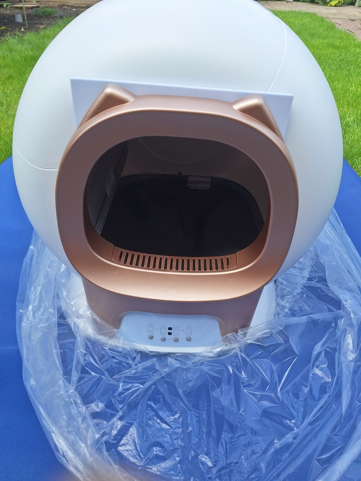elektrische zelfreinigende kattenbak met app op telefoon, Ophalen of Verzenden, Nieuw