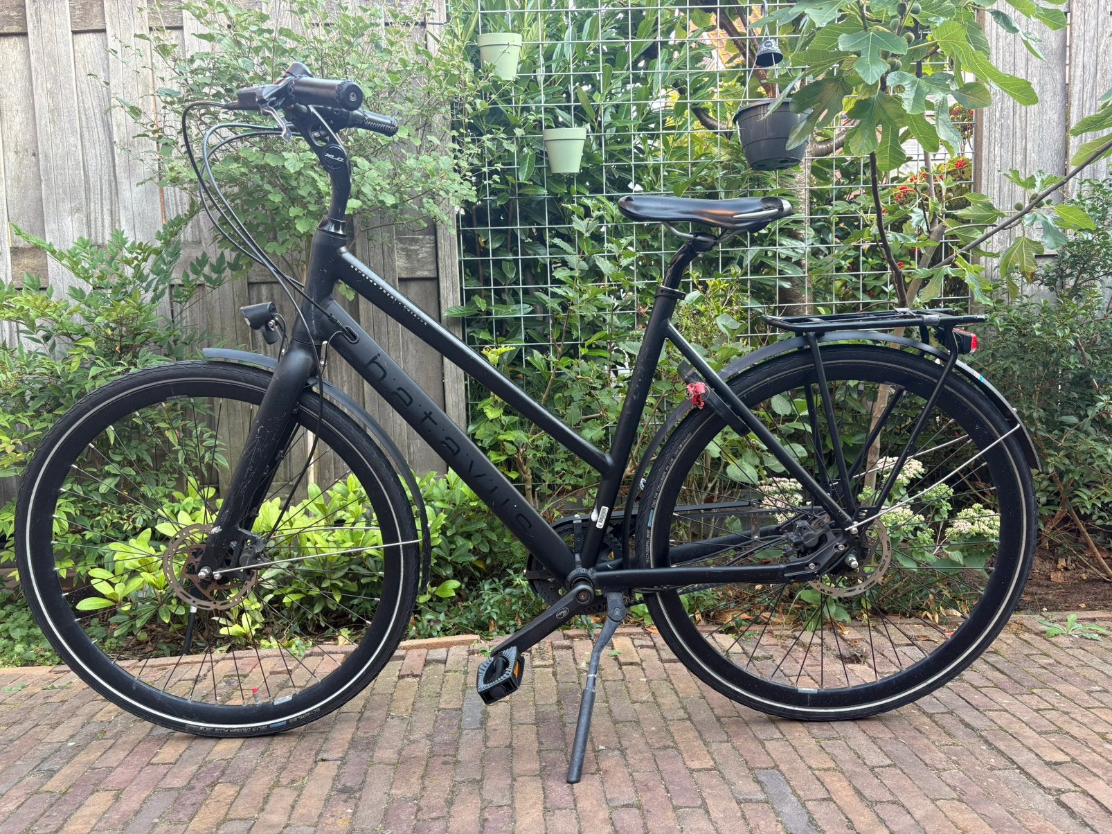 Batavus Stratos Royal 53 (2021) met belt en schijfremmen, Ophalen, Versnellingen, Batavus, Schijfrem