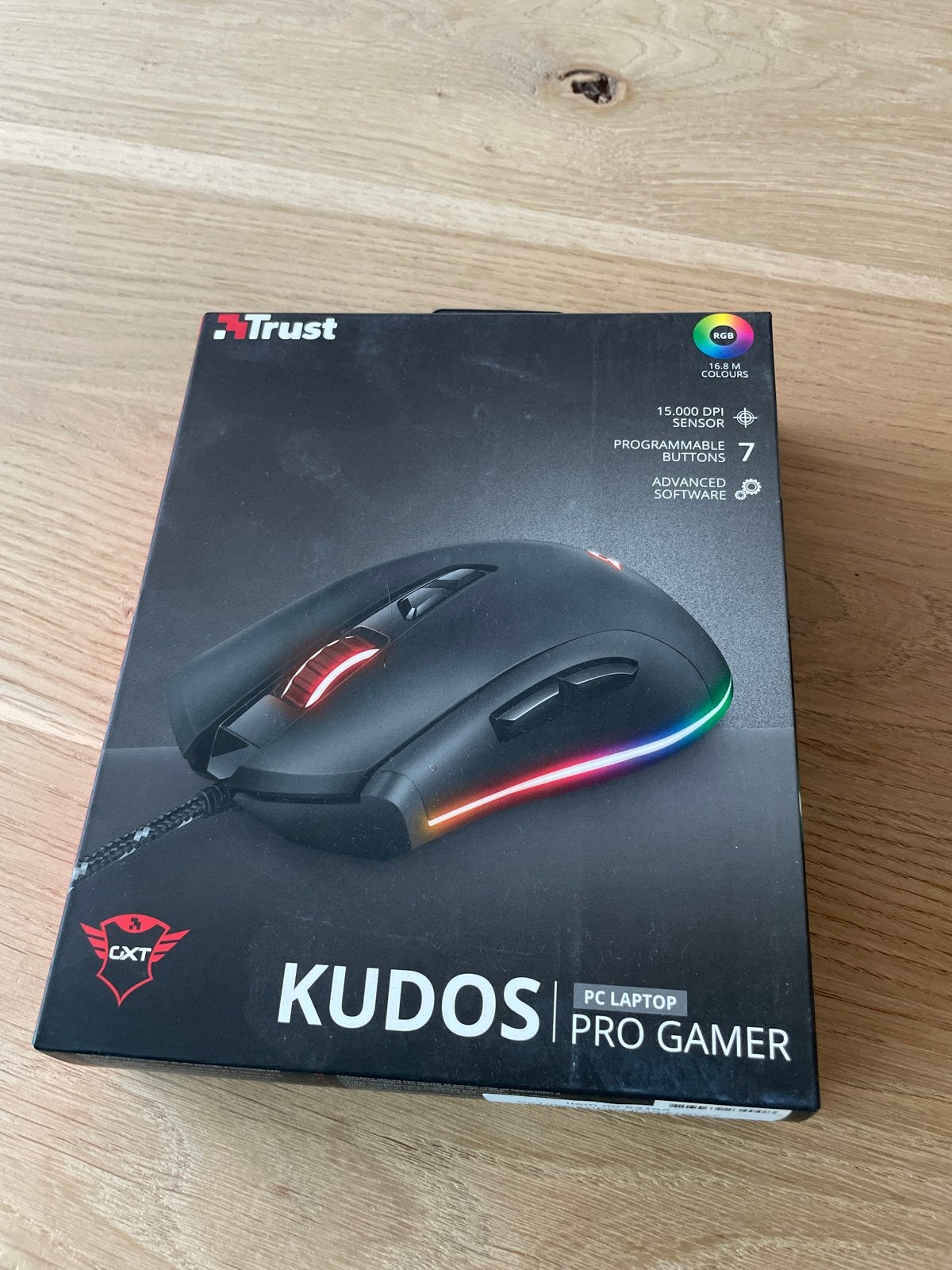 Trust GXT Toetsenbord en Muis Set - Gaming Combo, Computers en Software, Muizen, Ophalen, Muis, Gaming muis, Nieuw