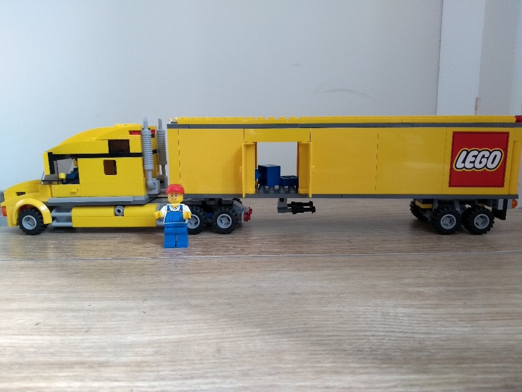 LEGO City 3221 Vrachtwagen, Kinderen en Baby's, Speelgoed | Duplo en Lego, Ophalen, City, Complete set, Compleet