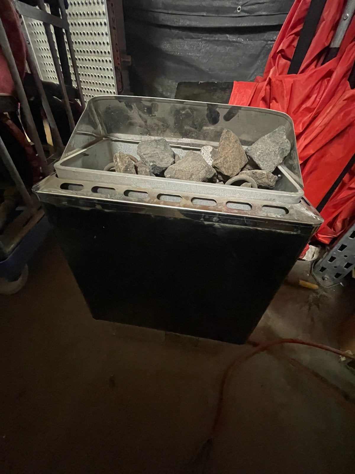 Sauna kachel, Sport en Fitness, Sauna, Ophalen, Gebruikt, Onderdelen