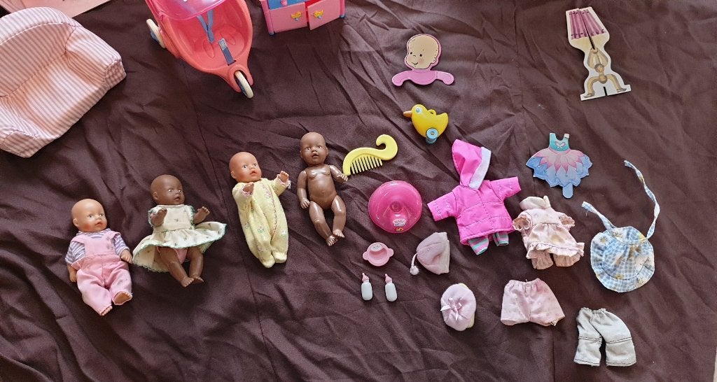 Baby Born miniworld Zapf creation, Ophalen of Verzenden, Barbie