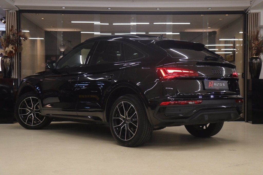 Audi Q5 Sportback 50 TFSI e S edition PANO/CARPLAY/SFEER/MEM, Auto's, Audi, Automaat, Gebruikt, Euro 6, 4 cilinders