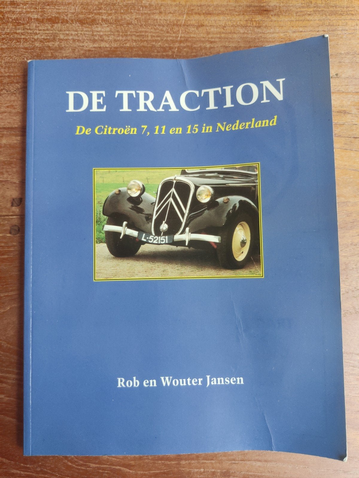 De Citroën Traction - Rob en Wouter Jansen, Ophalen, Zo goed als nieuw, Citroën, Rob en Wouter Jansen