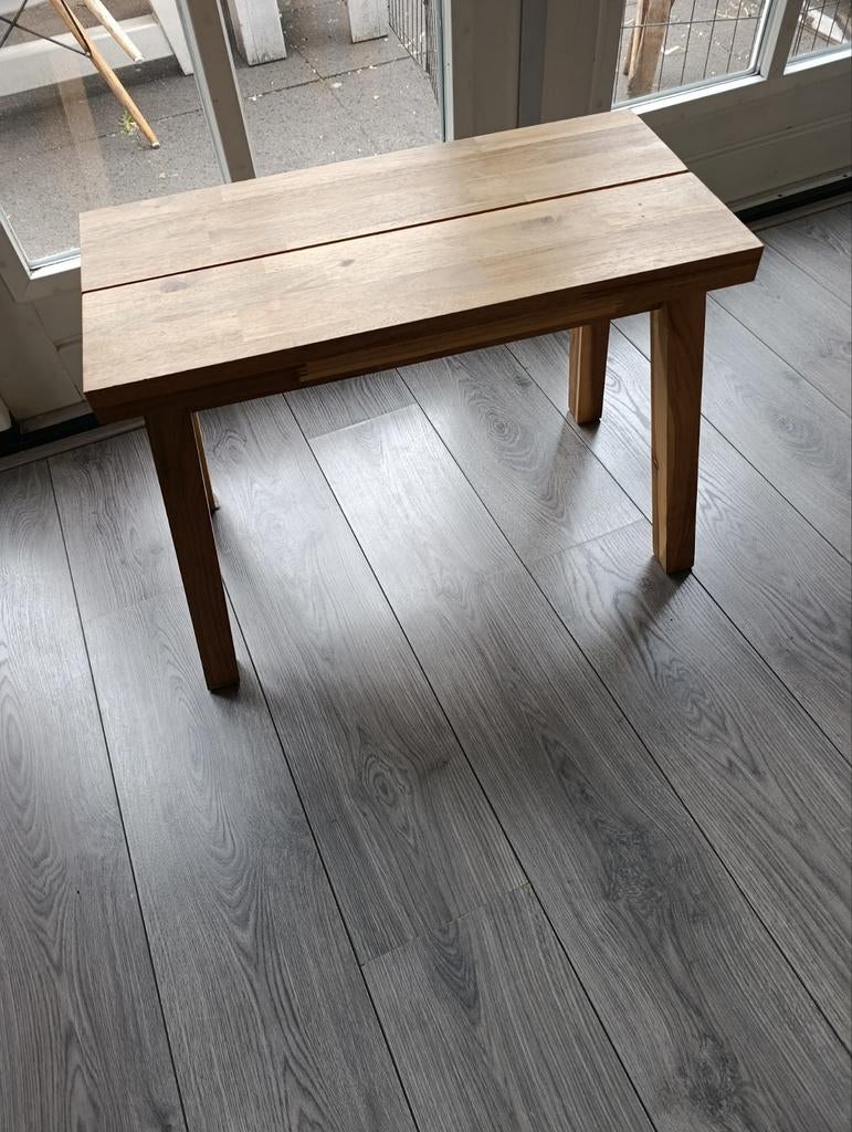 Kogsta houten bankje/tafeltje Ikea, Ophalen, 50 tot 100 cm, 50 tot 100 cm, Minder dan 50 cm