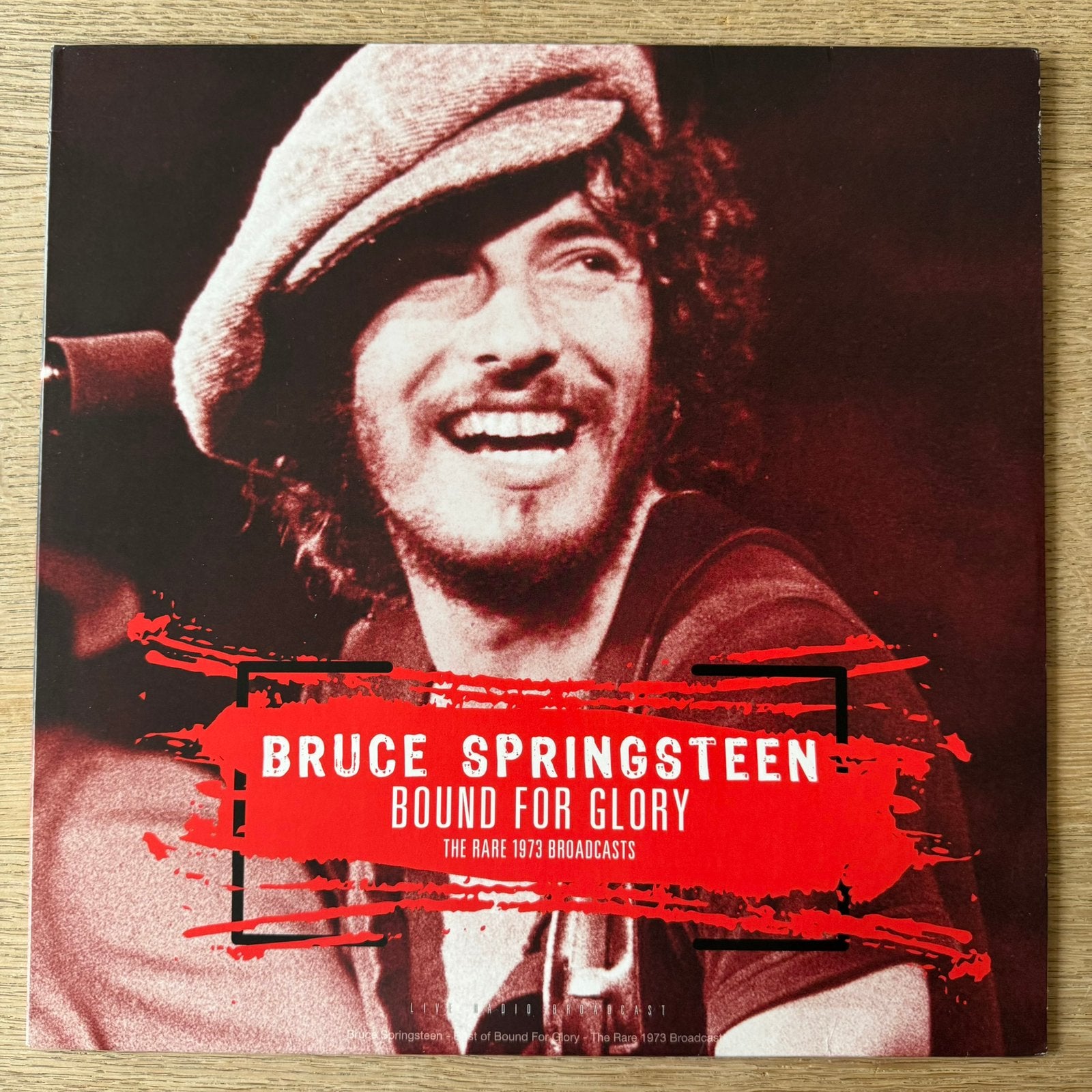 Bruce Springsteen Bound For Glory LP Vinyl 1973 Broadcast, Cd's en Dvd's, Vinyl | Rock, LP, Ophalen of Verzenden, Zo goed als nieuw
