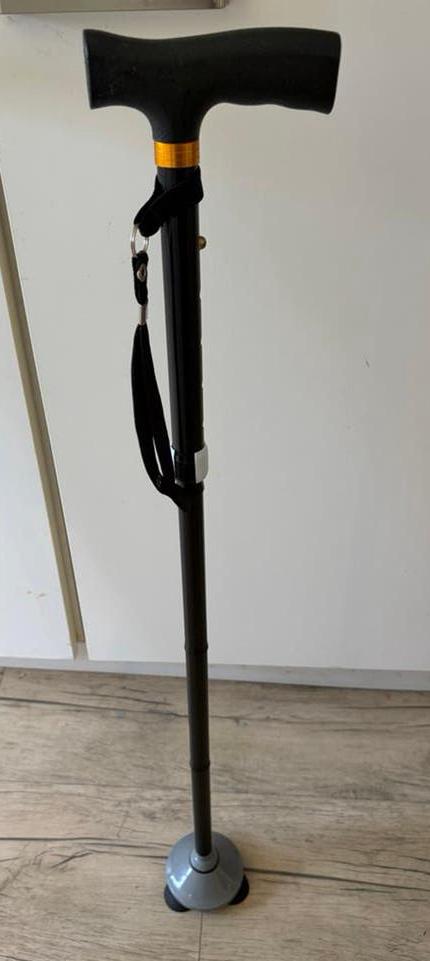 Opvouwbare wandelstok met voet, Ophalen of Verzenden
