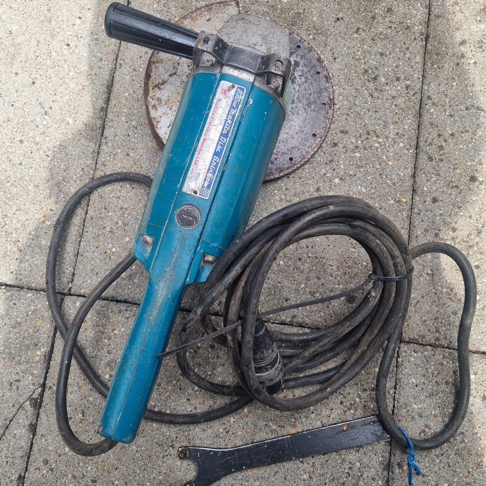 Makita slijpmachine., Ophalen, Gebruikt