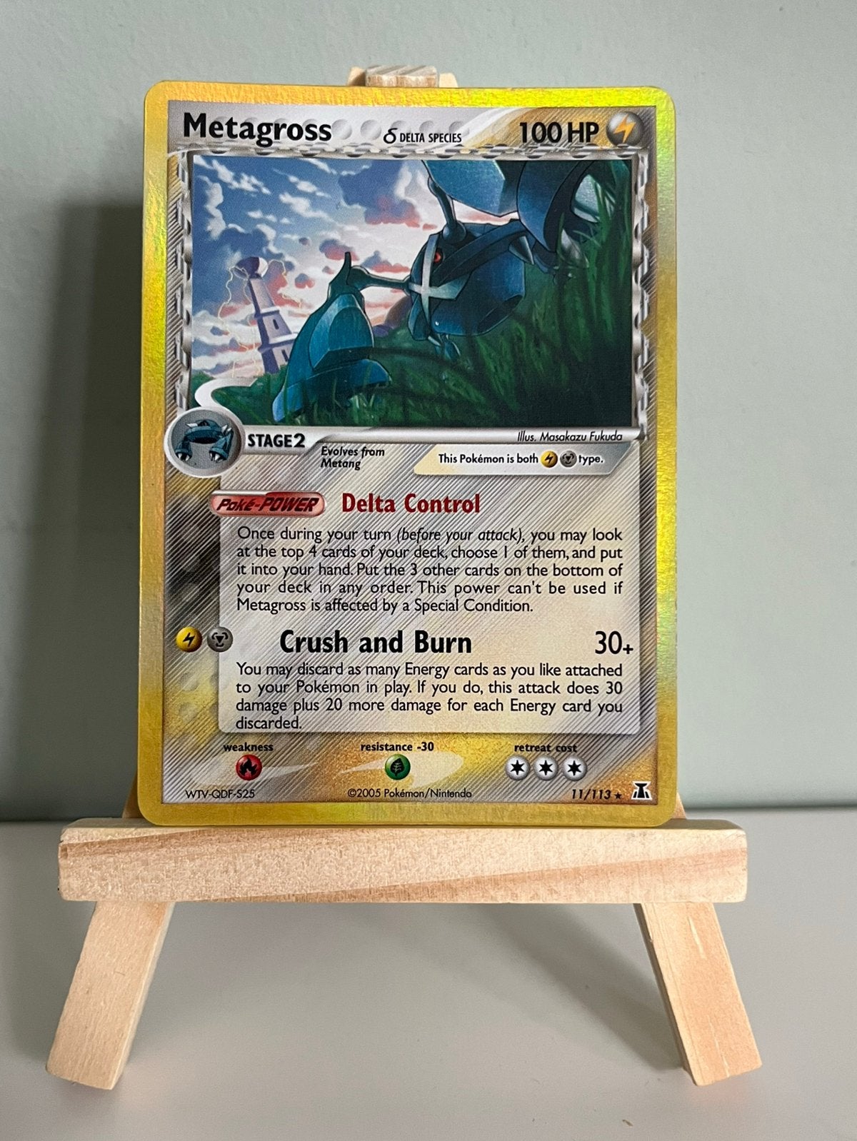 Metagross (DS11) Pokémon - EX Delta Species, Ophalen of Verzenden, Zo goed als nieuw