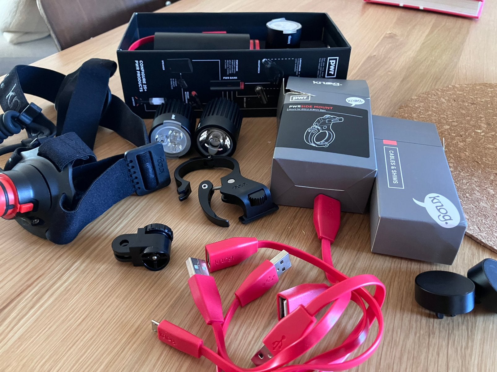 Complete KNOG pwr modulaire set, Waterbestendig, Verlichtingsset, Ophalen of Verzenden, Zo goed als nieuw