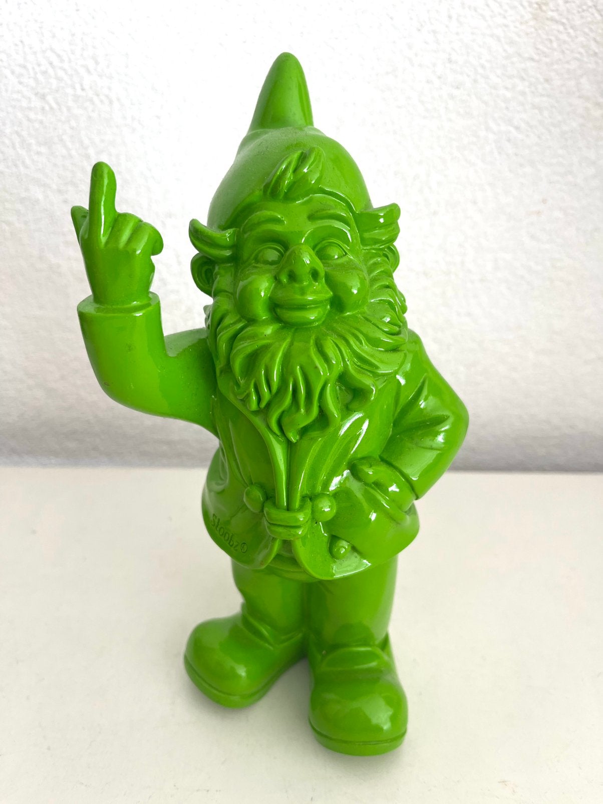 Groene Stoobz kabouter, Verzamelen, Ophalen of Verzenden, Zo goed als nieuw