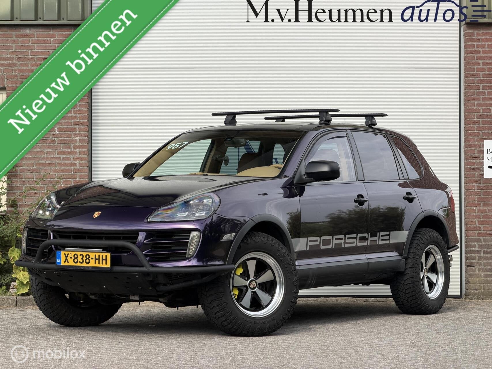 Porsche Cayenne 4.8 S Liftkit Fuchs Lierbumper Uniek, Automaat, Cayenne, Overige kleuren, Stoelverwarming