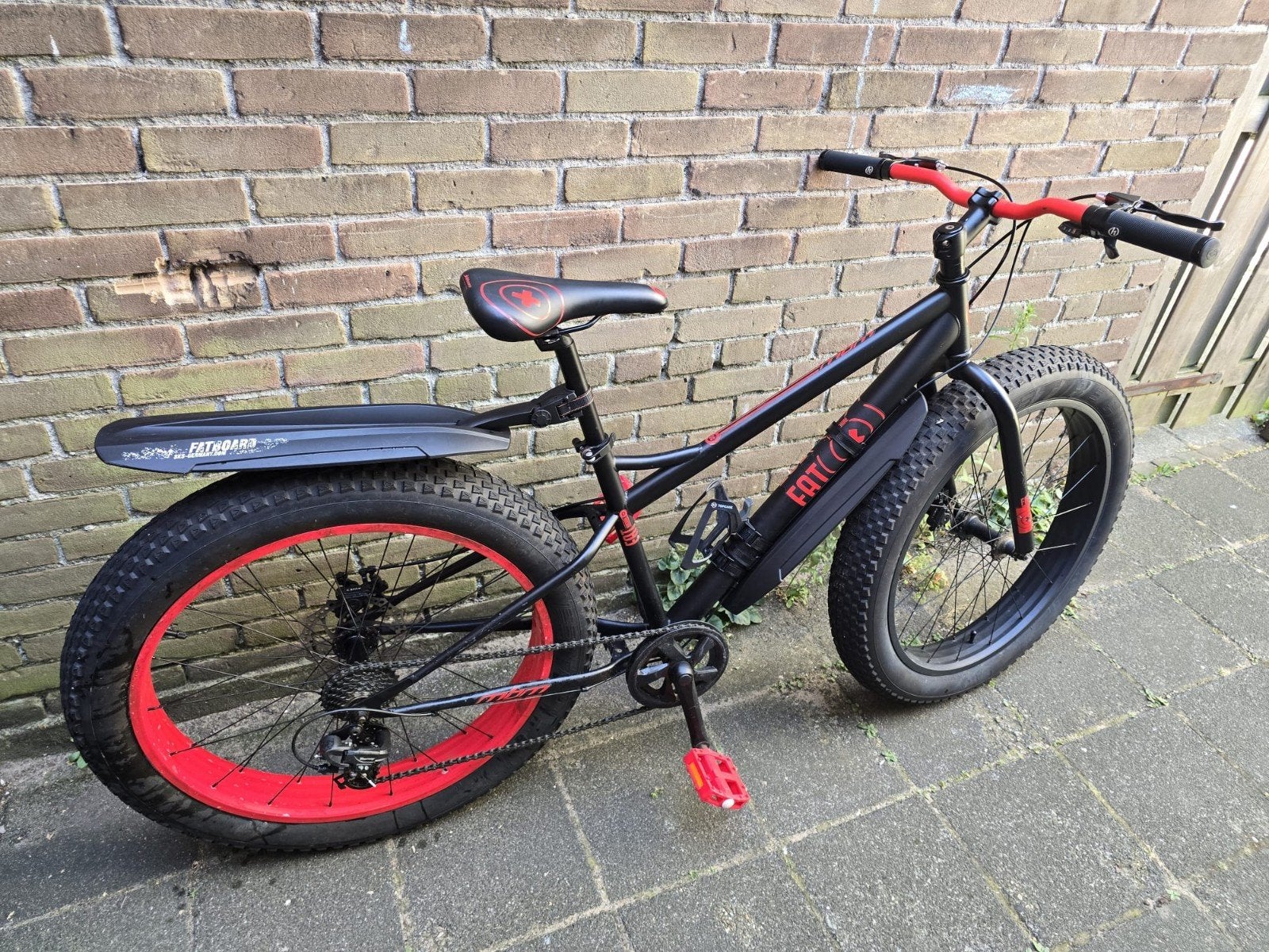 MBM Fat Machine 26” Fatbike, Fietsen en Brommers, Fietsen | Mountainbikes en ATB, Heren, Zo goed als nieuw, Ophalen, Overige merken
