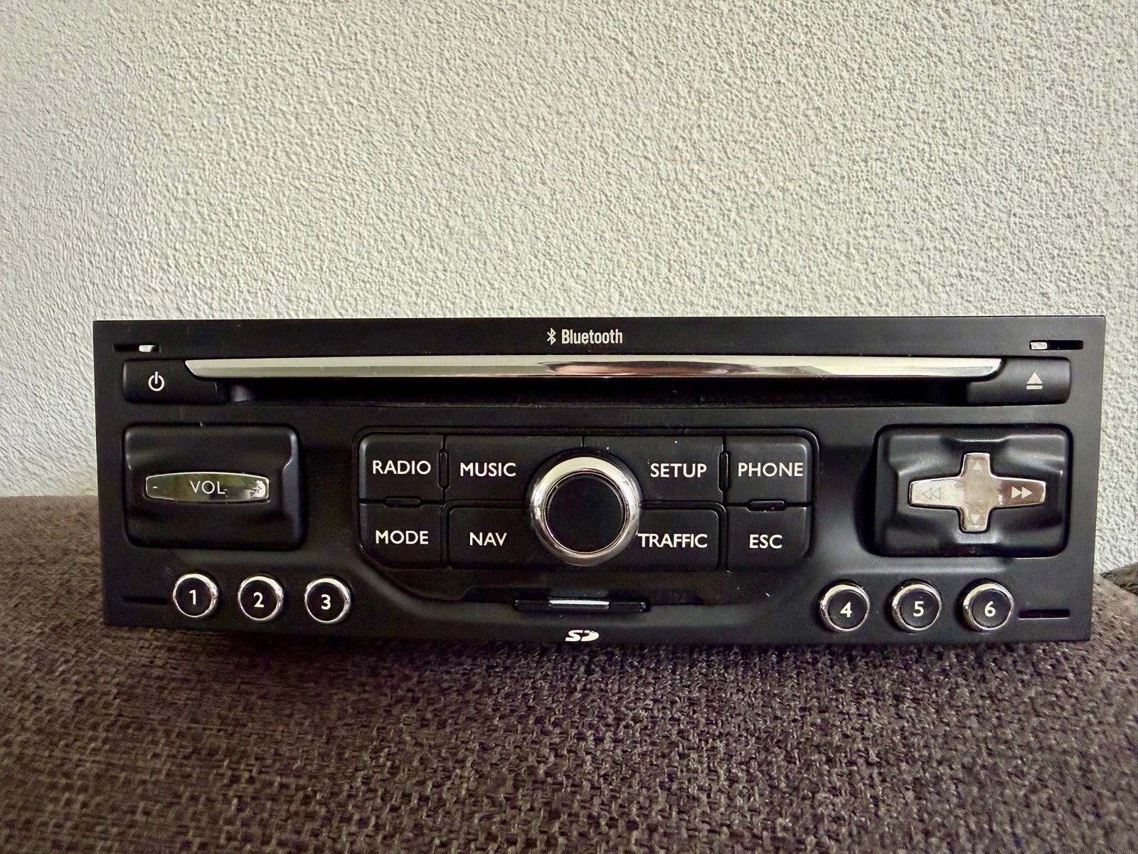 Peugeot 207 Radio en Display/JVC KW-DB93BT Autoradio, Ophalen of Verzenden, Gebruikt