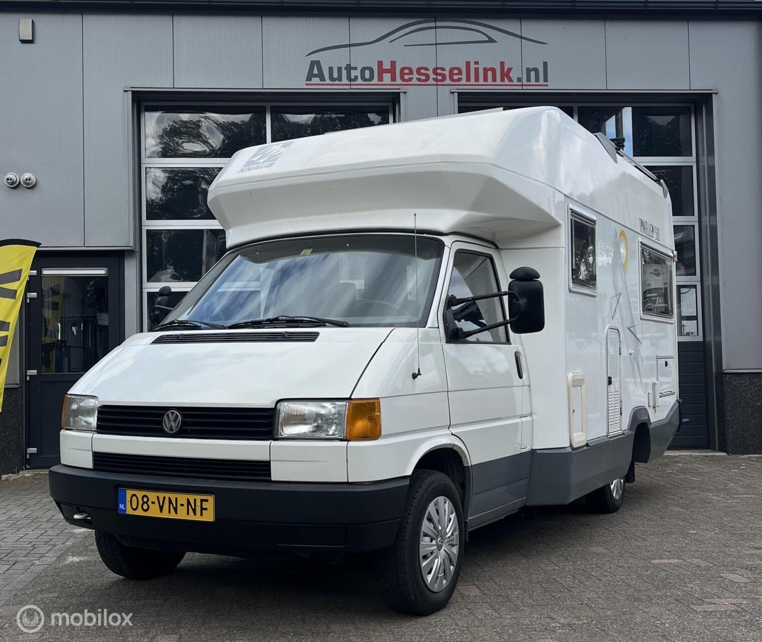 Volkswagen KNAUS 70X0D ZEER NETTE STAAT, Caravans en Kamperen, Campers, Volkswagen, Luifel, Douche, Bedrijf