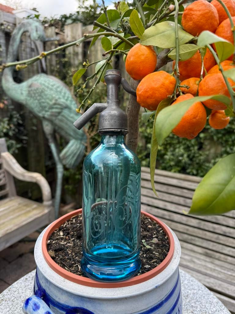 Spuitwaterfles, Spuitfles, Franse Siphon, kwartje, 0.25 Ltr, Verzenden