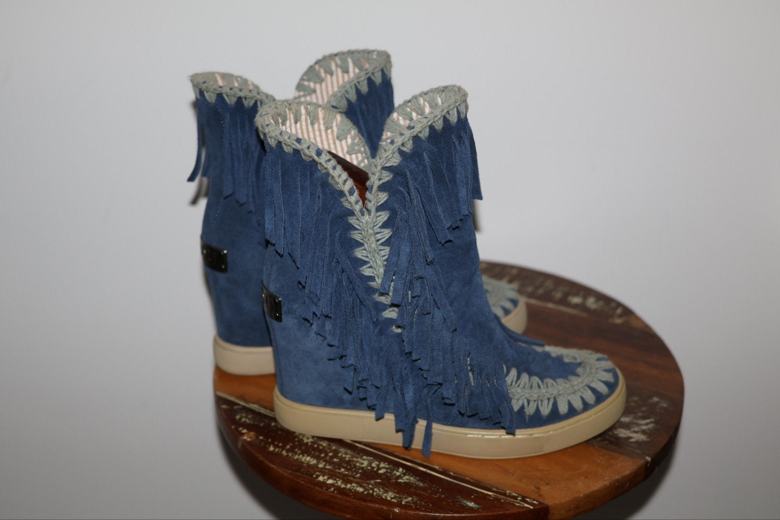 Mou boots maat 38 - Blauw, Mou, Blauw, NL, Lage of Enkellaarzen