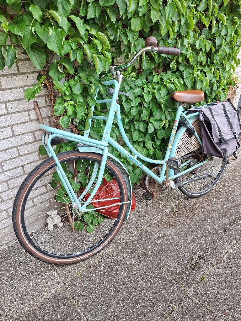 Omafiets 28 inch, Ophalen, Terugtraprem, Gazelle, 53 tot 56 cm