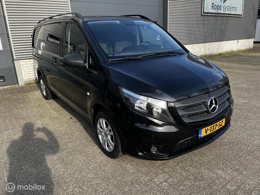 Mercedes Vito Bestel 111 CDI LANG CRUISE/PDC/AIRCO, Auto's, Voorwielaandrijving, Stof, Gebruikt, 4 cilinders