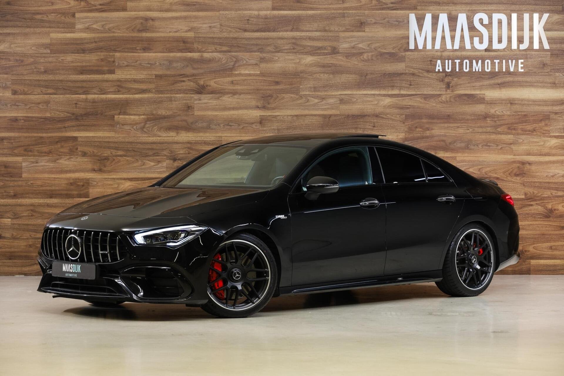 Mercedes CLA 45 S AMG 4MATIC+|Pano|ACC|Camera|Elek. Stoelen|, Automaat, CLA, Gebruikt, Zwart