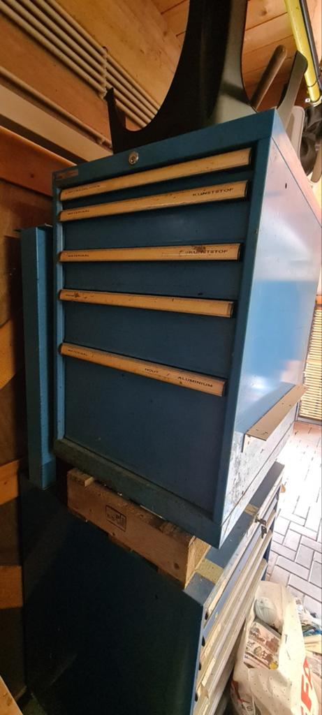 2 Lista ladekasten en werkblad., Ophalen, Gebruikt, Minder dan 70 cm, Bankschroef
