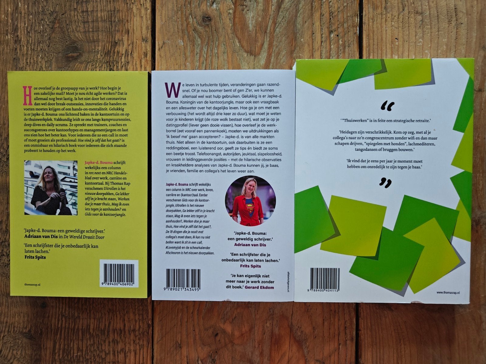 3 Boeken van Japke D. Bouma., Ophalen of Verzenden