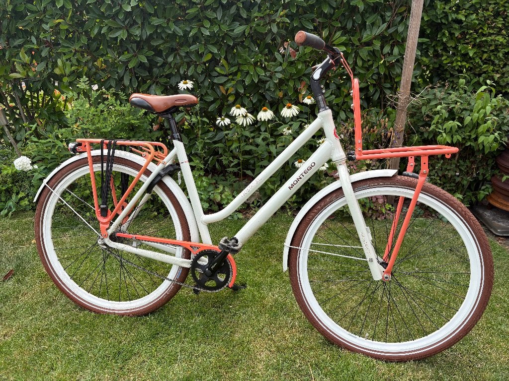 Damesfiets Montego Nostalgic, Terugtraprem, 53 tot 56 cm, Versnellingen, Zo goed als nieuw