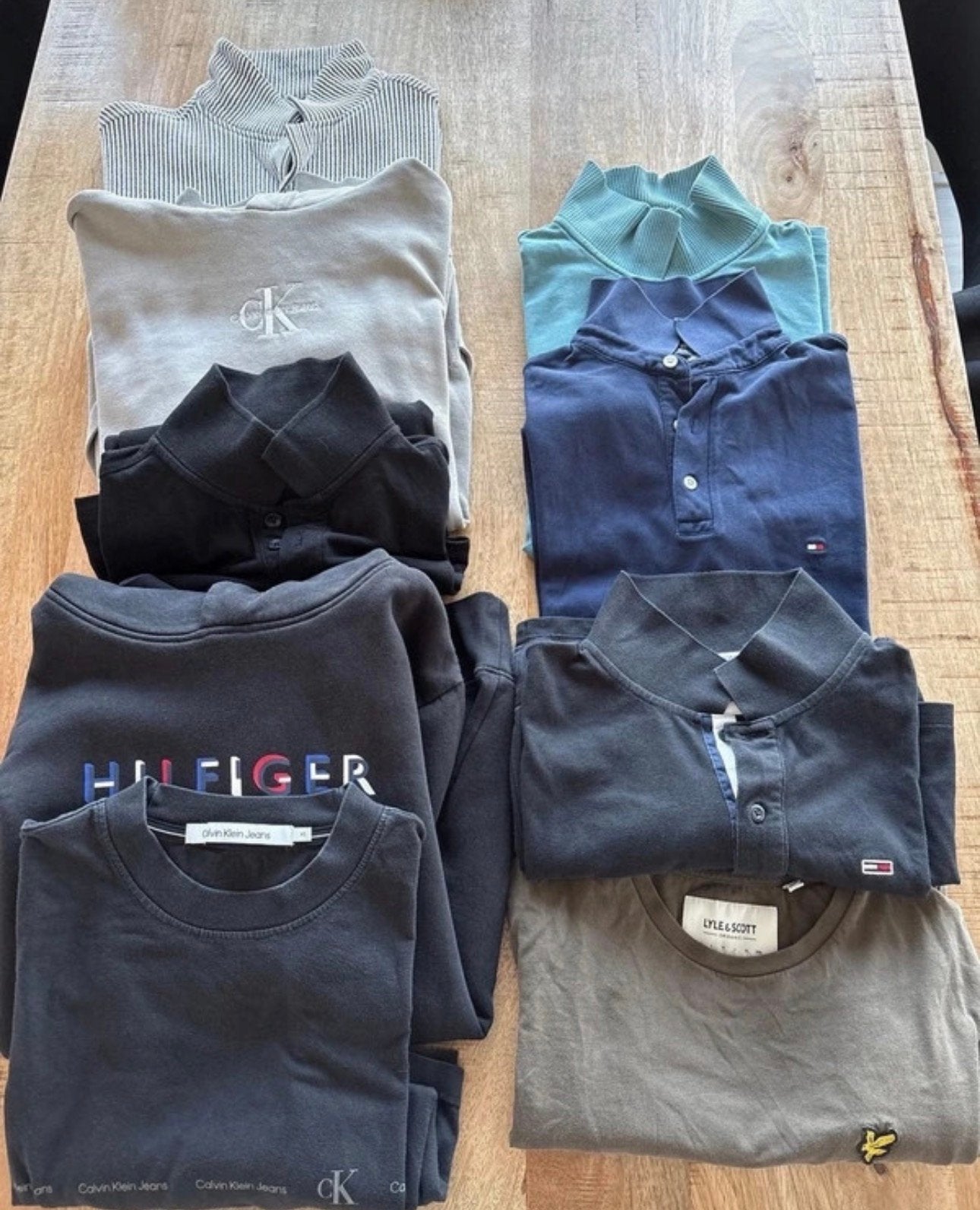 Heren merkkleding bundel - S/M Calvin Klein, Tommy Hilfiger, Ophalen of Verzenden, Gedragen