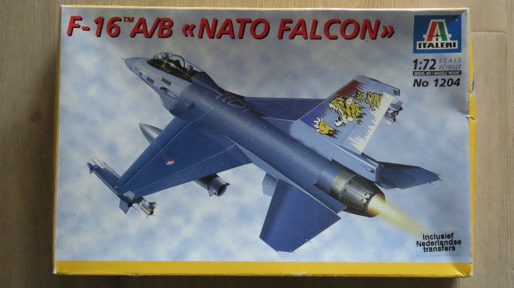 F-16 A/B Nato Falcon Italeri 1/72, 1:72 tot 1:144, Italeri, Nieuw, Ophalen of Verzenden