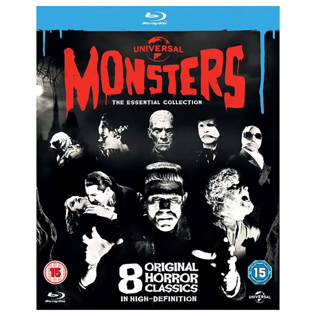 Universal Monsters Essential Collection (8 Blu Ray) NIEUW, Ophalen of Verzenden, Nieuw in verpakking, Filmhuis, Boxset