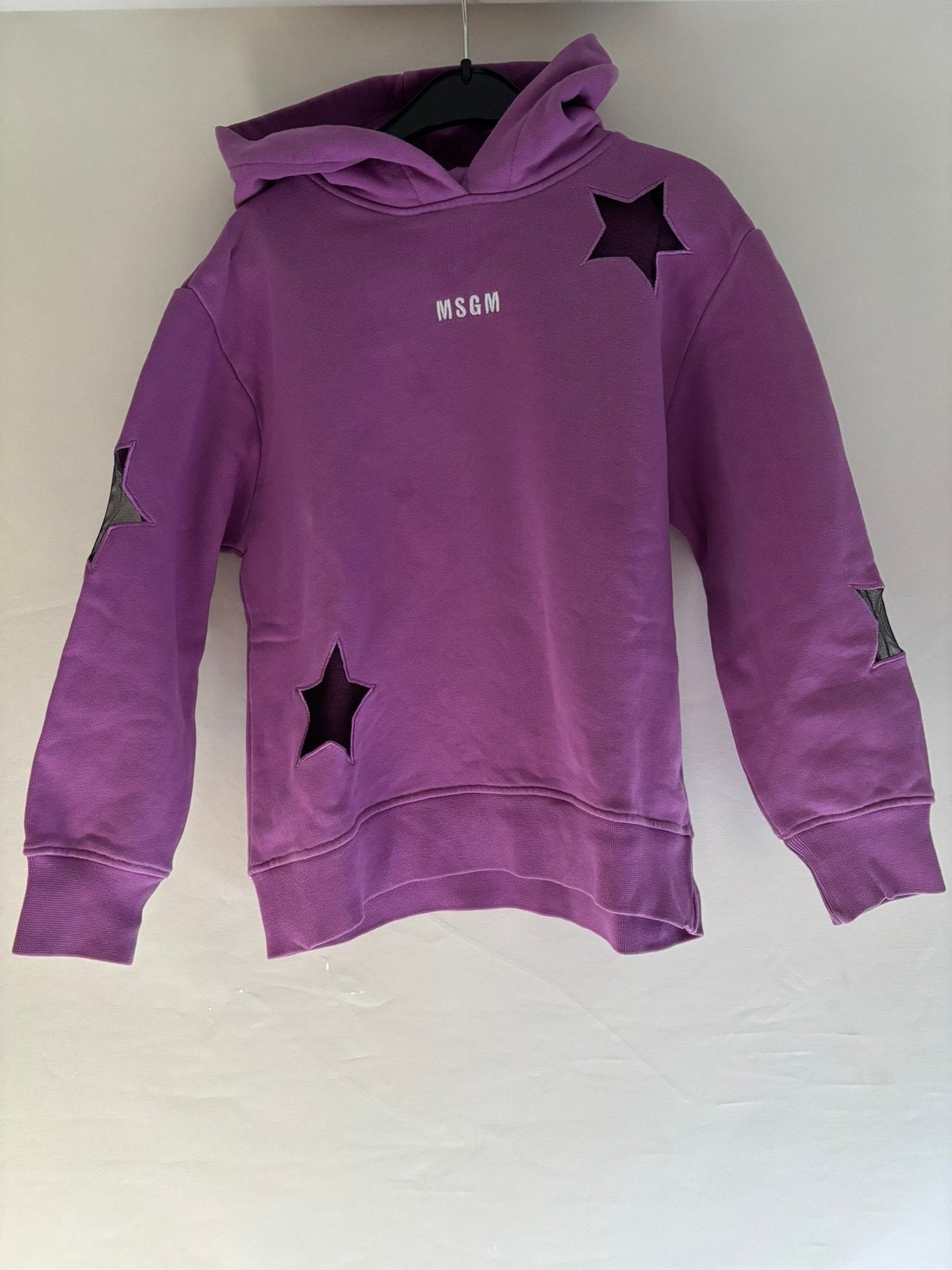 Msgm sweater met doorschijnende sterren 8 jaar, Ophalen of Verzenden, Zo goed als nieuw, Meisje, Trui of Vest
