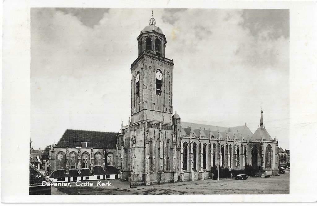 AK Deventer - Grote Kerk, Verzenden, 1960 tot 1980, Gelopen, Overijssel