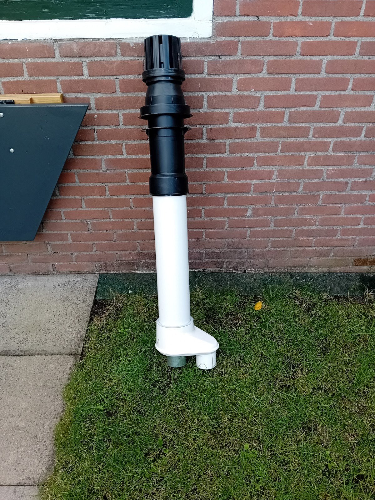 rookgasafvoer ubbink nieuw 2x 80mm, Doe-het-zelf en Verbouw, Ophalen, Afvoer, Pvc, Nieuw