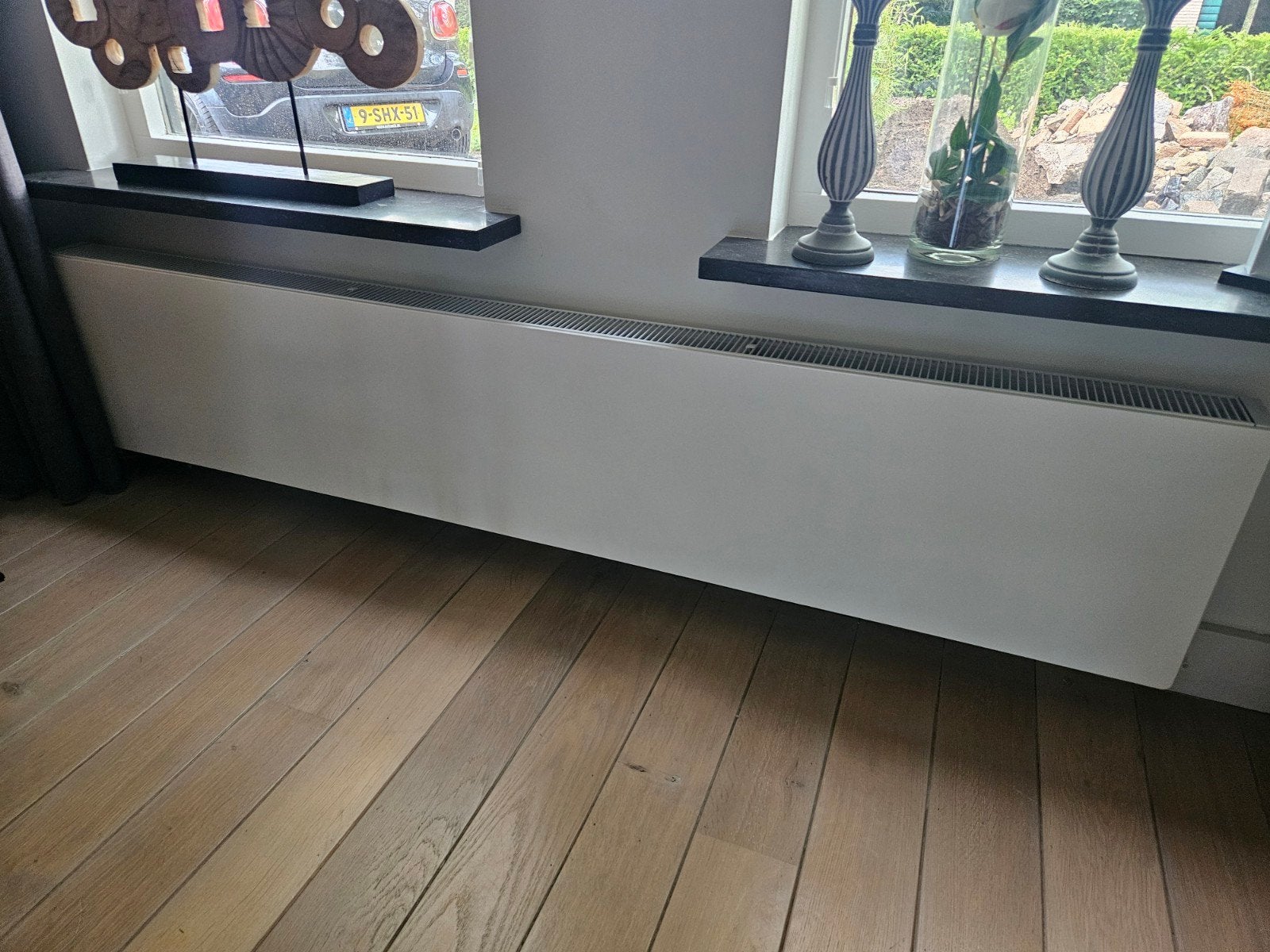 2 stuks Radiator 200 cm breed, 40 cm hoog, Ophalen, 30 tot 80 cm, Gebruikt, Radiator