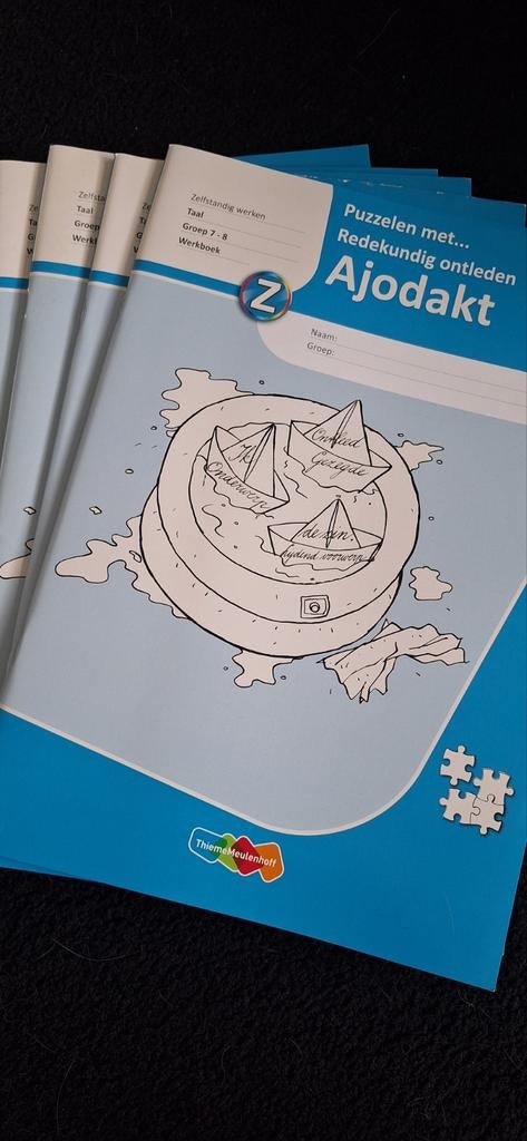6 werkboeken groep 7/8: Redekundig ontleden Ajodakt, Nieuw, Ophalen of Verzenden, Ofkje Teekens en Eva den Boogert, Nederlands