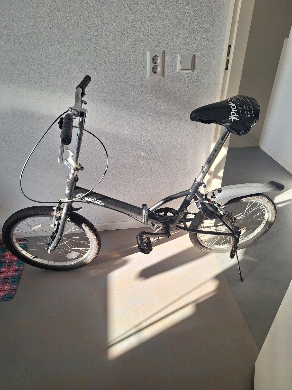Opvouwbare fiets, vouwfiets- Ideaal voor woon-werkverkeer!, 20 inch of meer, Gebruikt, Versnellingen, Totaal opvouwbaar
