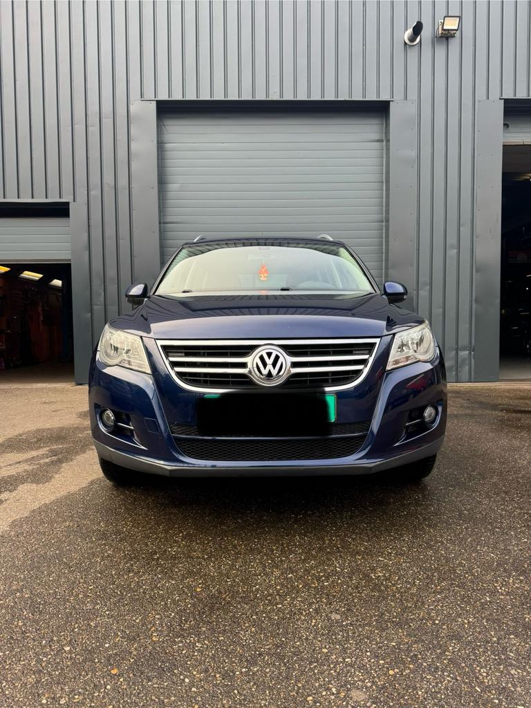Volkswagen Tiguan 1.4 tsi, Auto's, Euro 5, Stof, 150 pk, Blauw