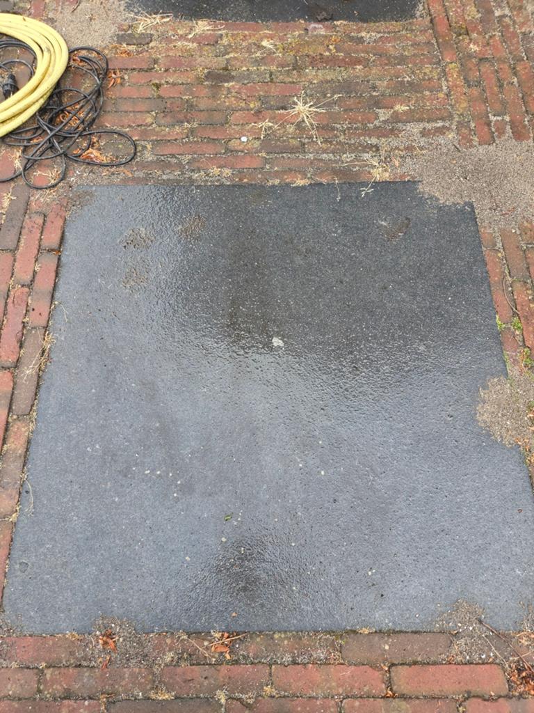 Tegels 1x1 te koop  ca 30 stuks, Tuin en Terras, Ophalen of Verzenden, Beton, Terrastegels