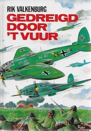 Rik Valkenburg: Gedreigd door 't vuur - 3 delen (WO II), Ophalen of Verzenden, Tweede Wereldoorlog, Gelezen, Overige onderwerpen