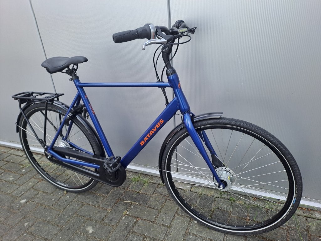 Batavus (Fonk)heren fiets met 7 versnellingen/61cm, Fietsen en Brommers, Ophalen, Versnellingen, Batavus, Zo goed als nieuw
