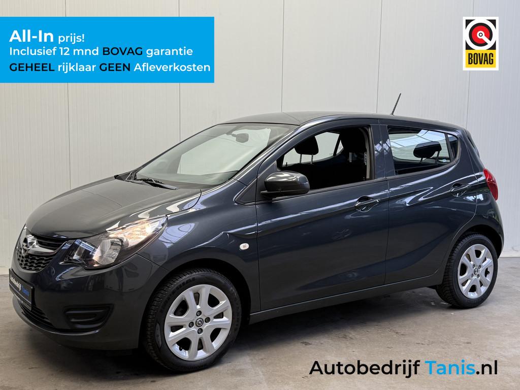 Opel KARL 1.0 Enjoy Intellilink AIRCO-NAVI by CARPLAY-CRUISE, Auto's, Opel, Voorwielaandrijving, Stof, Gebruikt, 4 stoelen