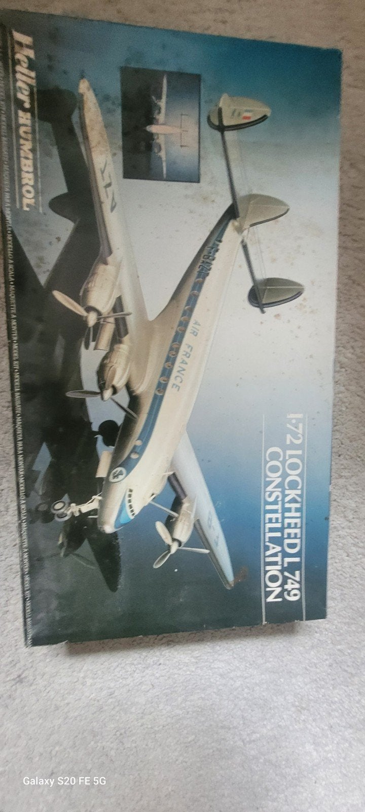 Heller Lockheed L-749 Constellation 1:72 Modelbouwkit Nieuw, Ophalen, Nieuw, 1:72 tot 1:144, Vliegtuig