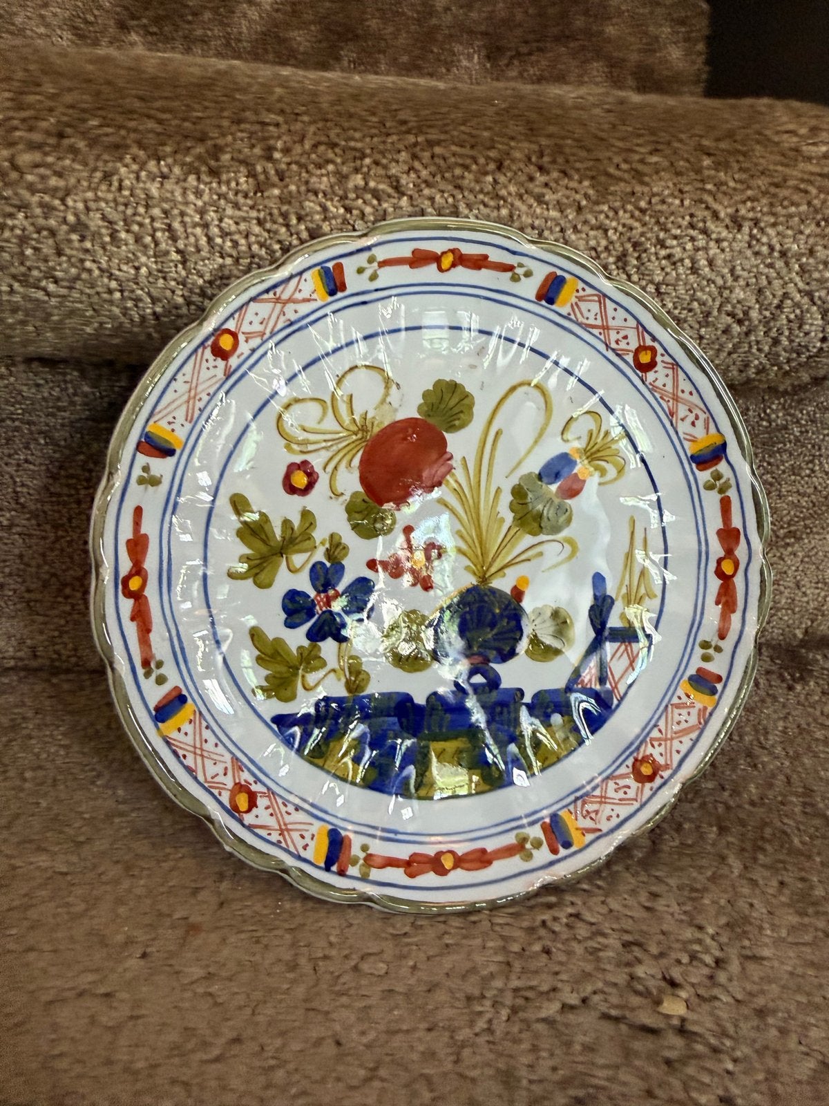 Vintage Christian Dior Porselein Bordje - 18cm, Antiek en Kunst, Antiek | Porselein, Ophalen of Verzenden