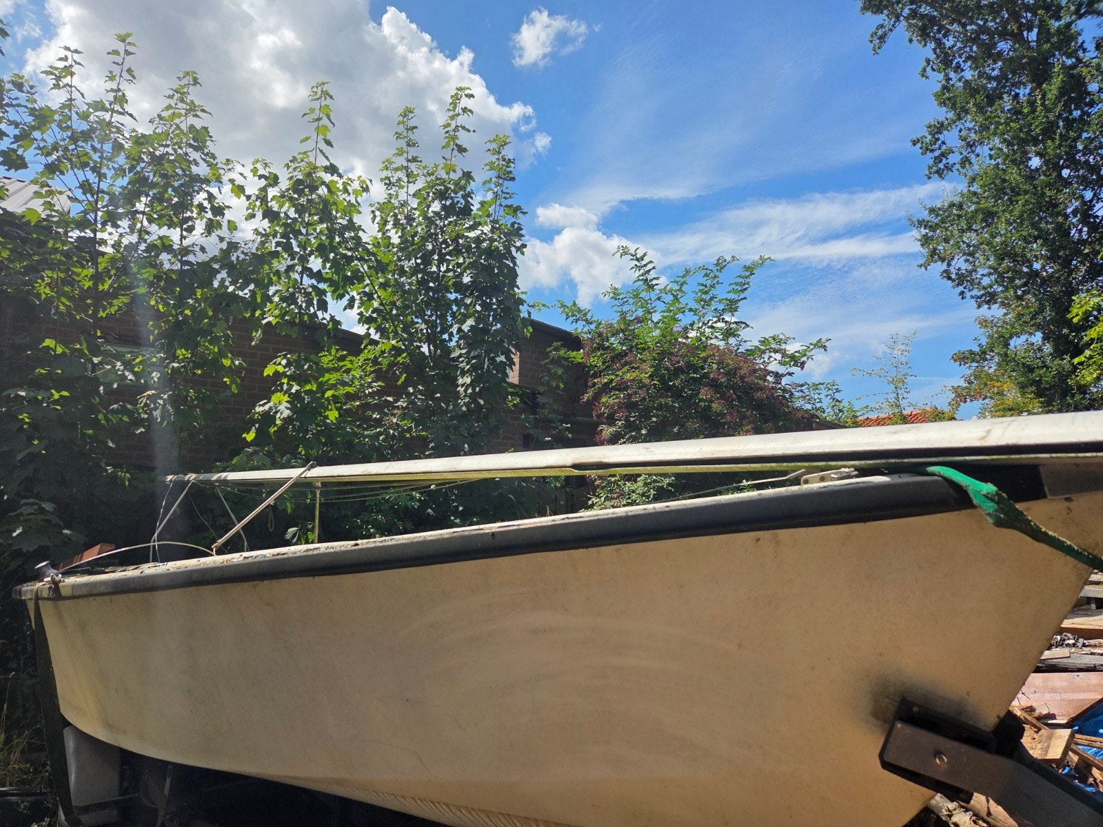 boot trailer met opknapper Flying Arrow Spranker, Ophalen, Gebruikt